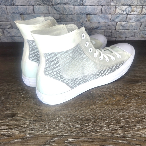 New CONVERSE CHUCK TAYLOR ALL STAR OW TRANSLUCENT WHITE 165609C - Picture 4 of 10